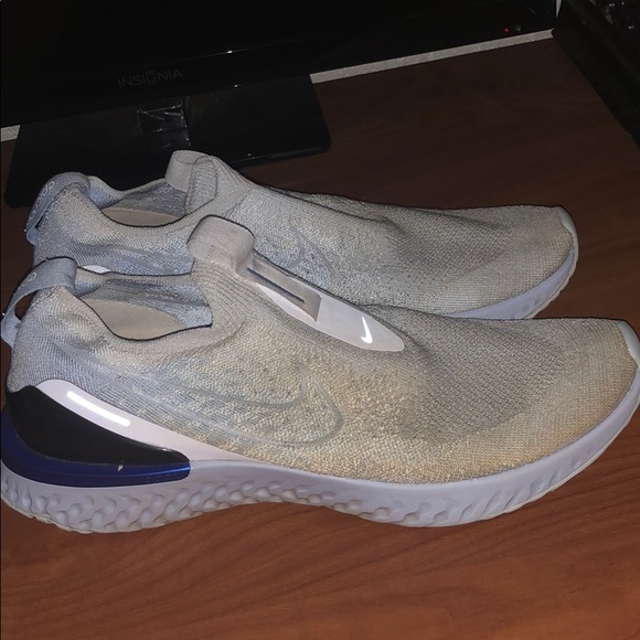 nike epic react without laces 